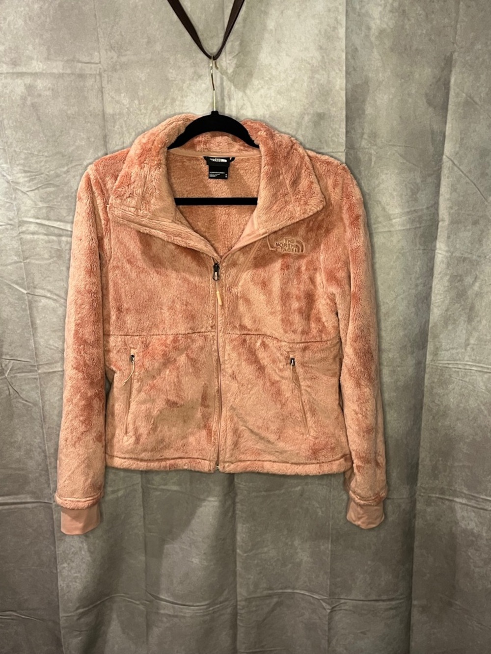 The North Face Osito Fleece Jacket Women’s M Blush Pink Full Zip Cozy